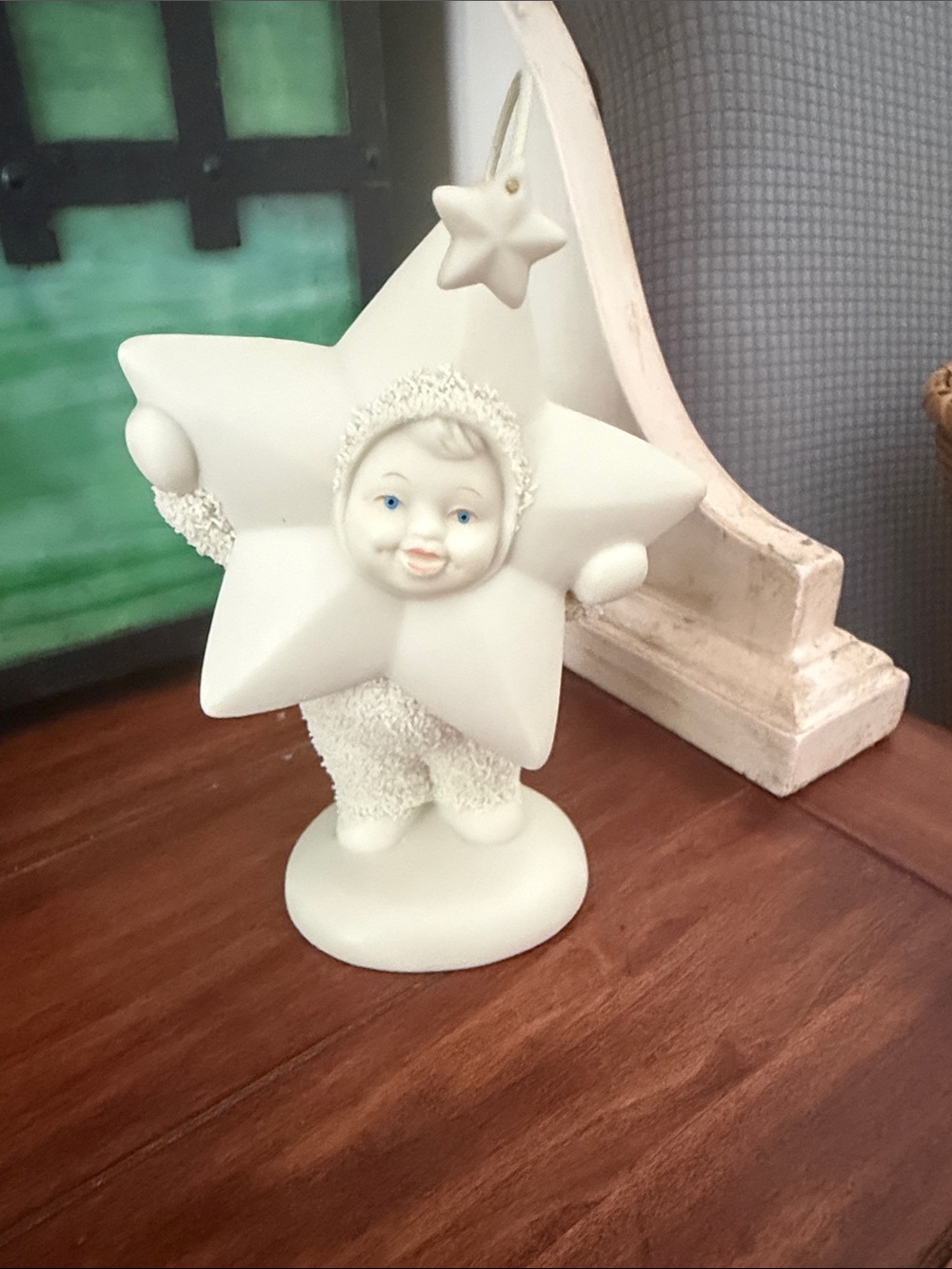 Snowbabies White Star Baby Figurine Table Decor Dept 56